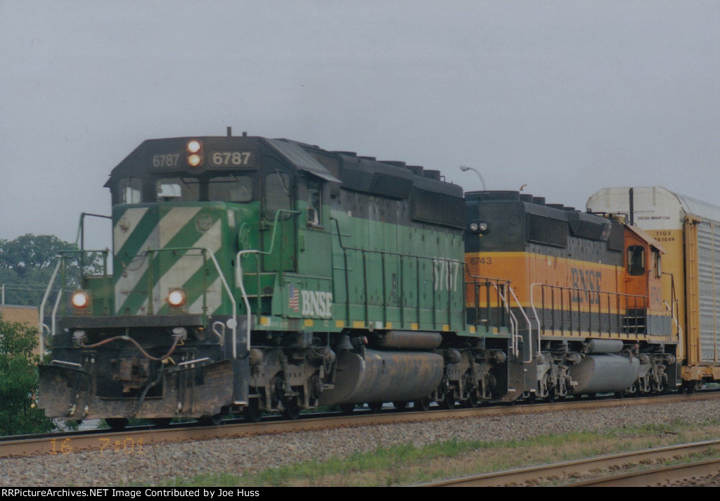 BNSF 6787 East